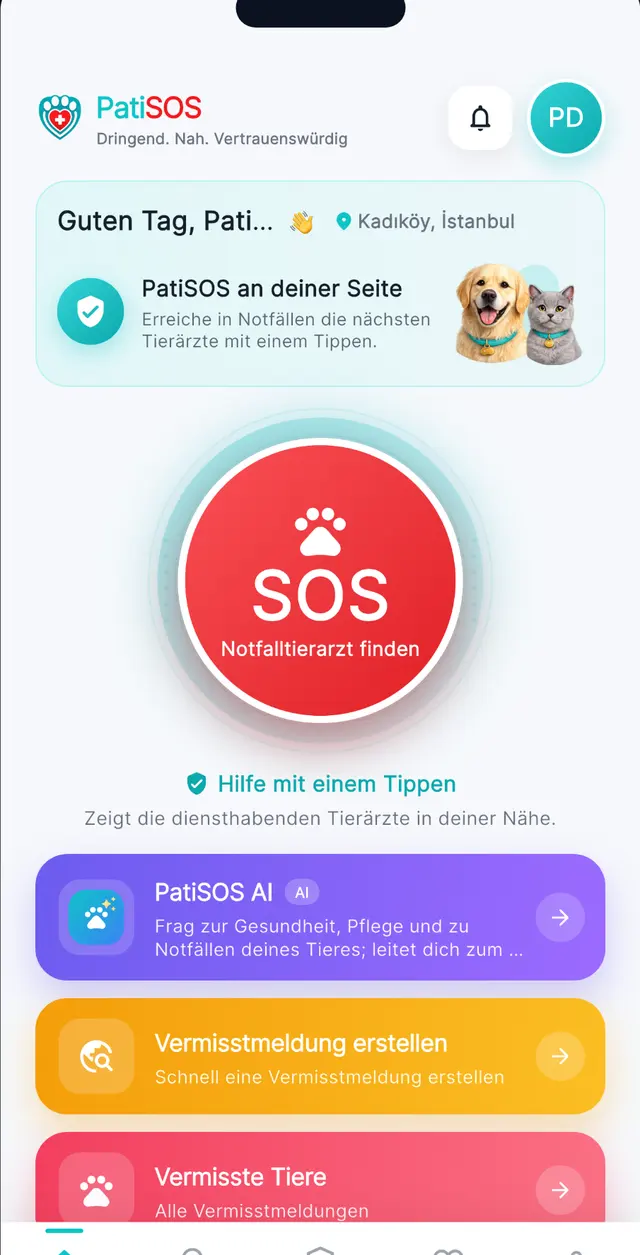 Alles auf einem Bildschirm