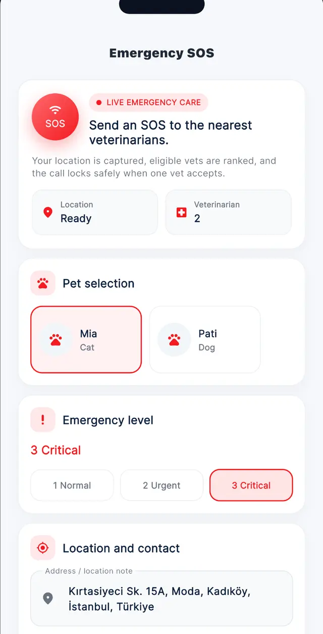 Emergency SOS