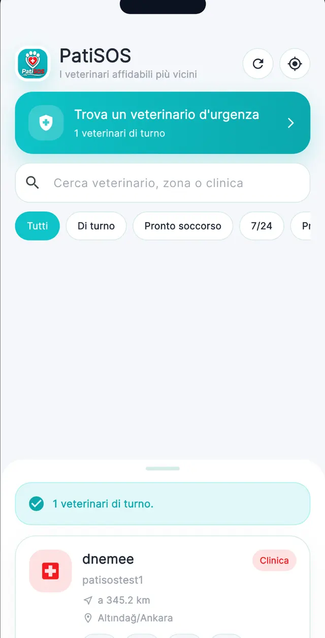 Mappa e cliniche